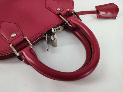 LOUIS VUITTON MI 0154 Epi Louis Vuitton Alma BB Handbag