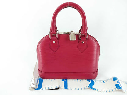 LOUIS VUITTON MI 0154 Epi Louis Vuitton Alma BB Handbag