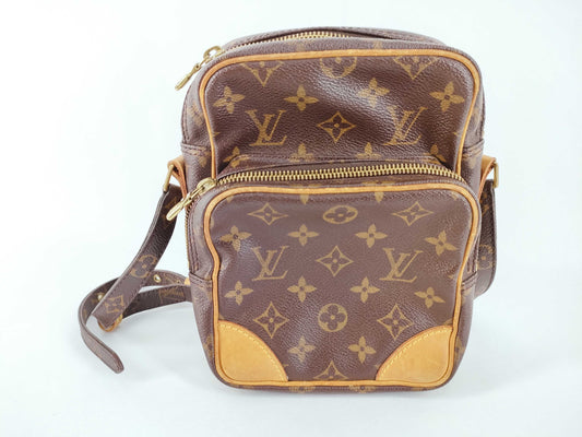 LOUIS VUITTON TH0040 Monogram Louis Vuitton Camera Bag Shoulder Bag
