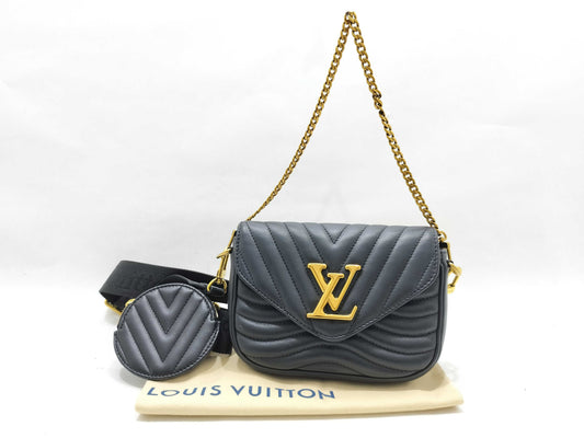 LOUIS VUITTON RFID Verified Louis Vuitton New Wave Shoulder Bag