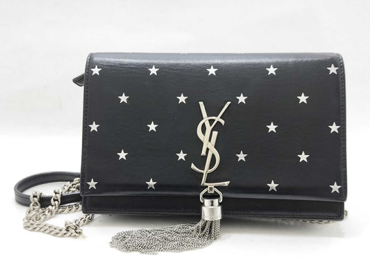 SAINT LAURENT Chain Shoulder Bag Clutch Bag