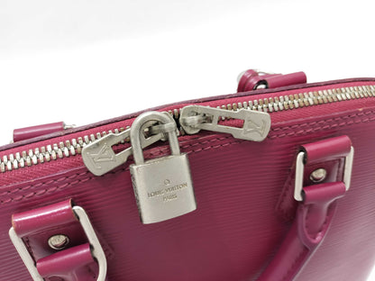 LOUIS VUITTON BA 4133 Epi Louis Vuitton Alma BB Handbag