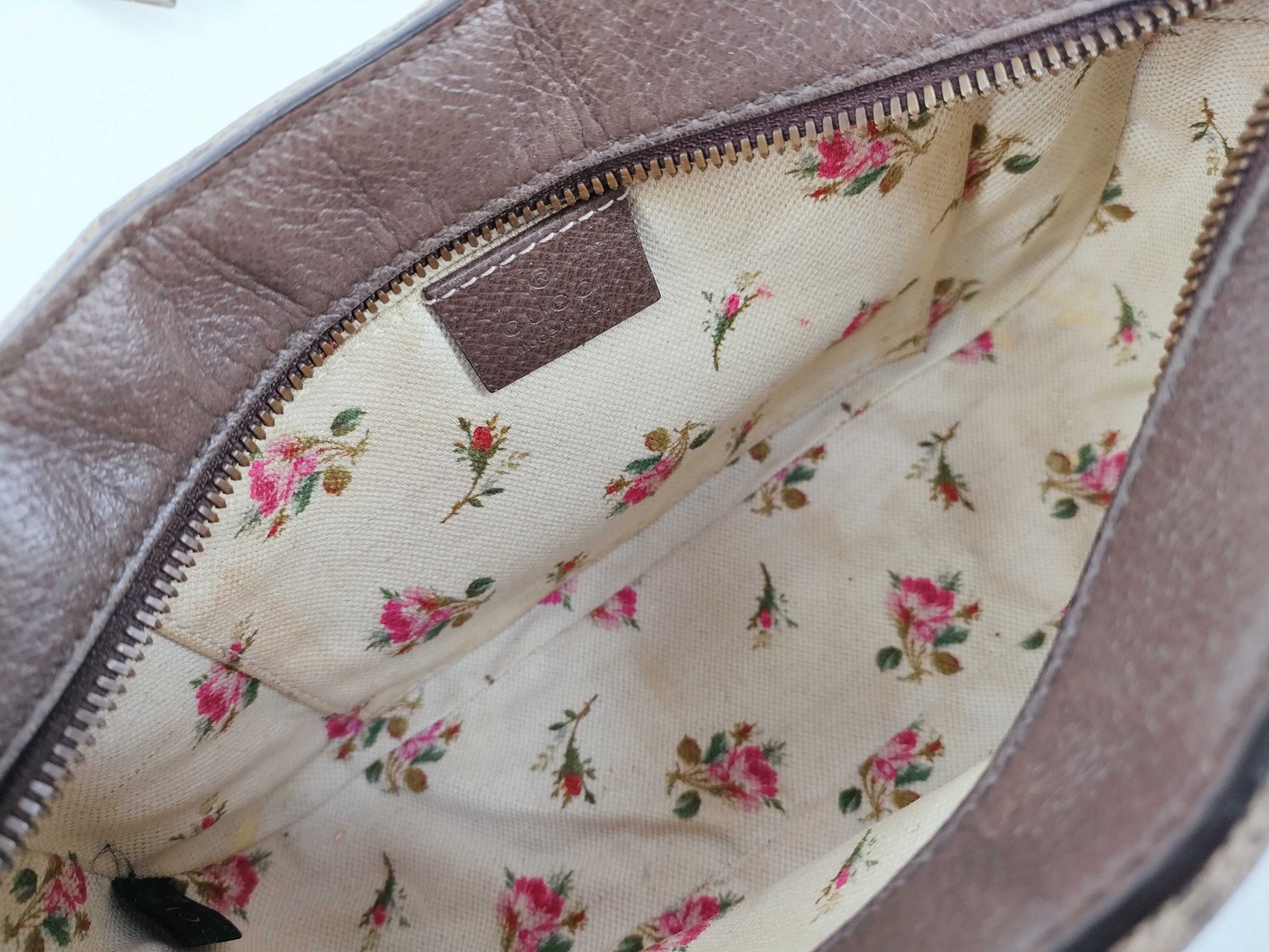 GUCCI GG Canvas Gucci Camera Bag Shoulder Bag