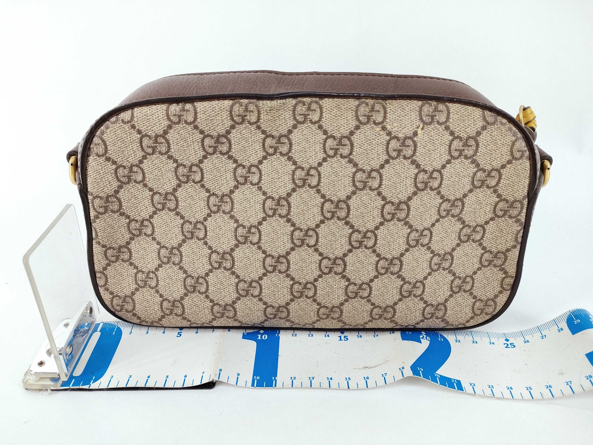 GUCCI GG Canvas Gucci Camera Bag Shoulder Bag