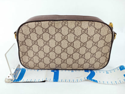 GUCCI GG Canvas Gucci Camera Bag Shoulder Bag