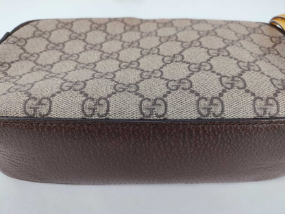 GUCCI GG Canvas Gucci Camera Bag Shoulder Bag
