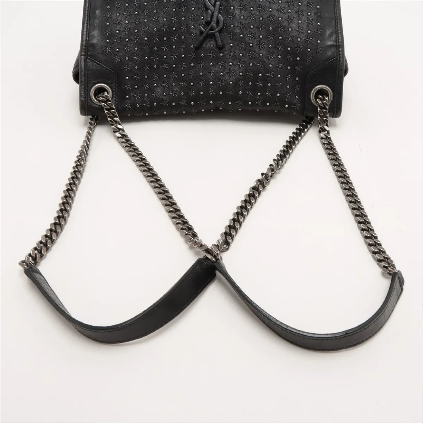SAINT LAURENT Saint Laurent Paris Niki Leather Chain Shoulder Bag 498894