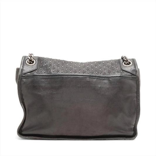 SAINT LAURENT Saint Laurent Paris Niki Leather Chain Shoulder Bag 498894