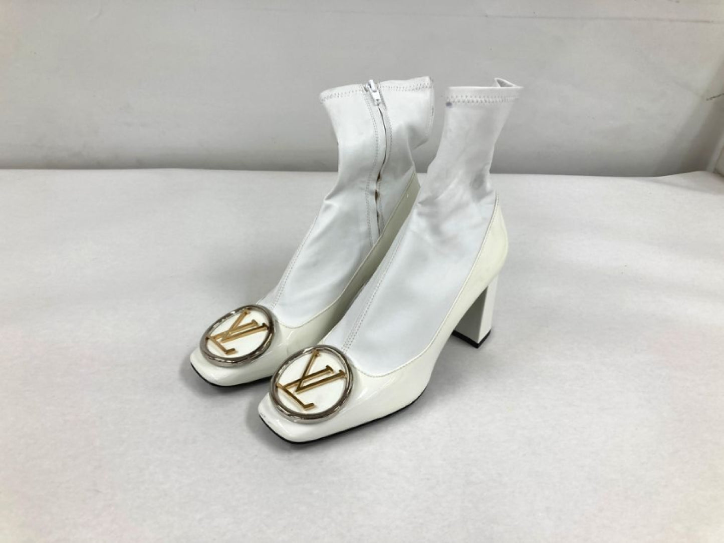 LOUIS VUITTON LV Logo Boots #6.5 MA0159 Other Shoes
