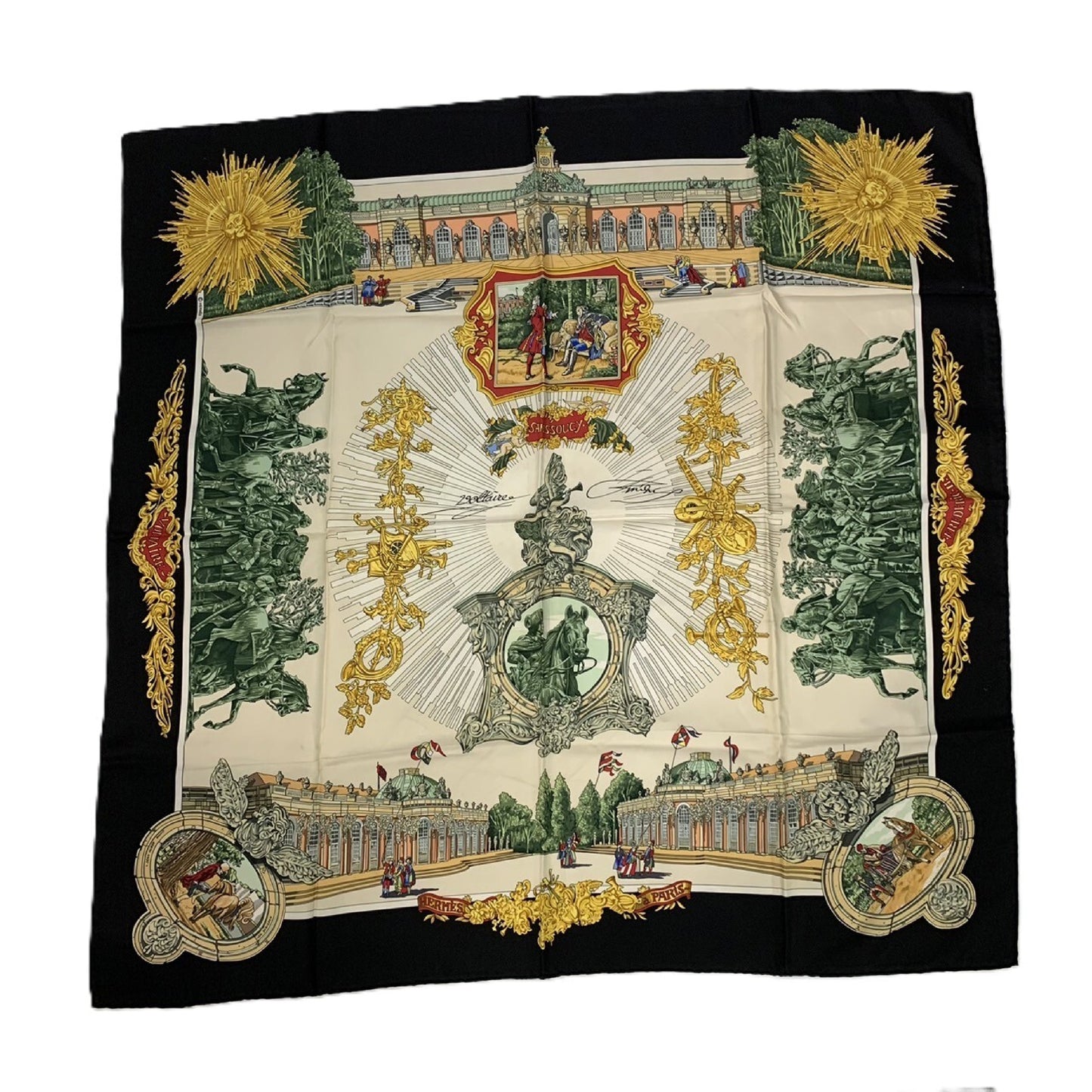 HERMES Sunsuit Palace Scarf