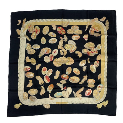 HERMES Hermes Egg Carré 90 Scarf