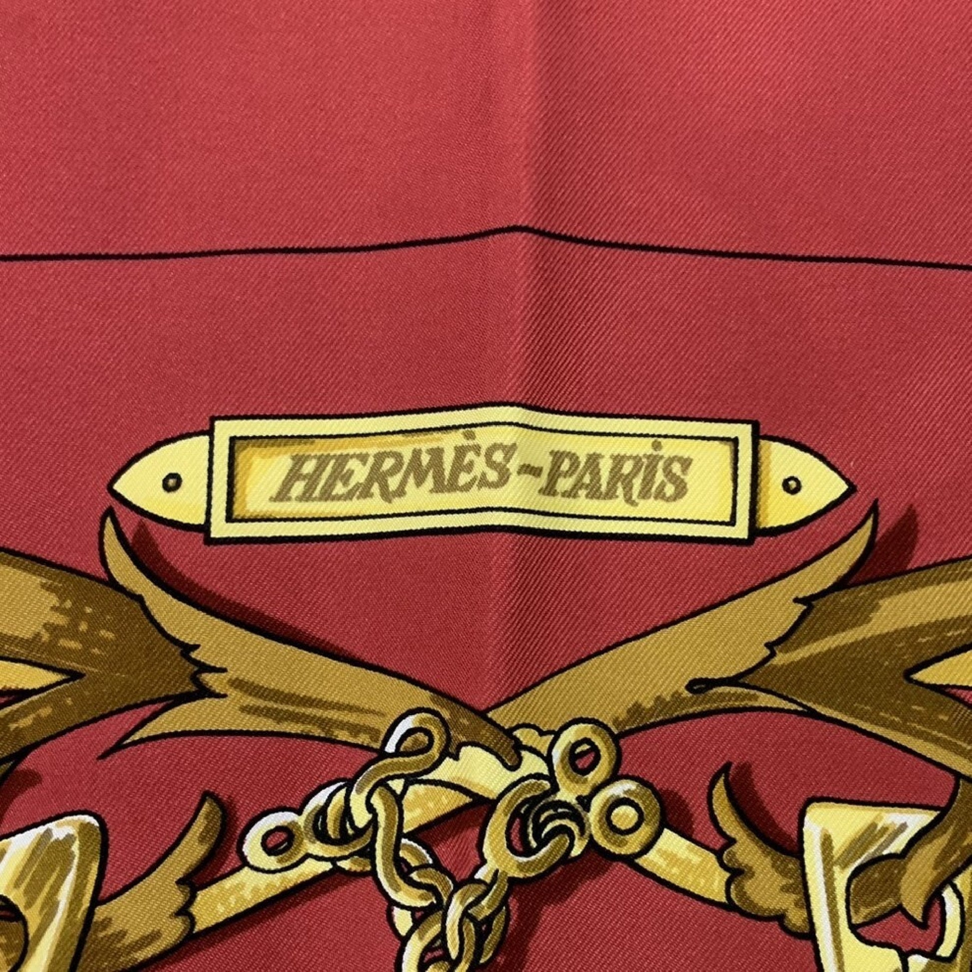 HERMES Elegance of the Bridle Scarf
