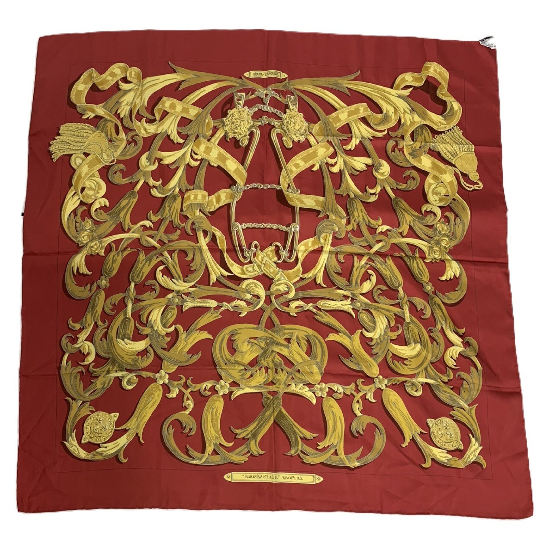 HERMES Elegance of the Bridle Scarf