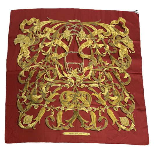 HERMES Elegance of the Bridle Scarf
