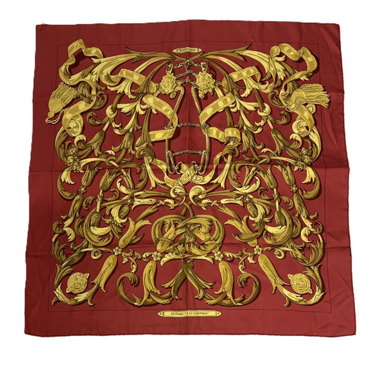 HERMES Elegance of the Bridle Scarf