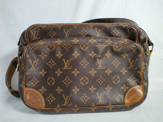 LOUIS VUITTON RFID verification failed No. 0915 Monogram LV Monogram Nile Shoulder Bag Shoulder Bag