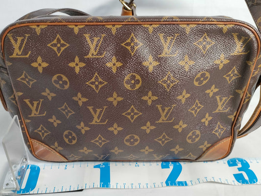 LOUIS VUITTON RFID verification failed No. 0915 Monogram LV Monogram Nile Shoulder Bag Shoulder Bag