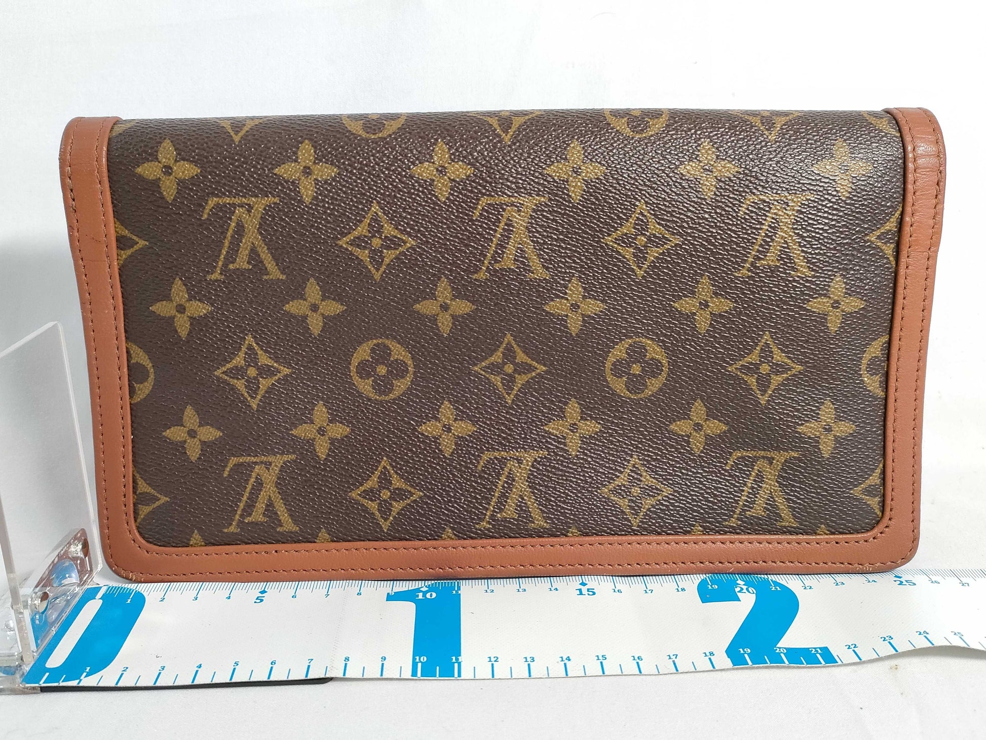 LOUIS VUITTON RFID verification failed 843 Monogram LV Monogram Handbag Second Bag