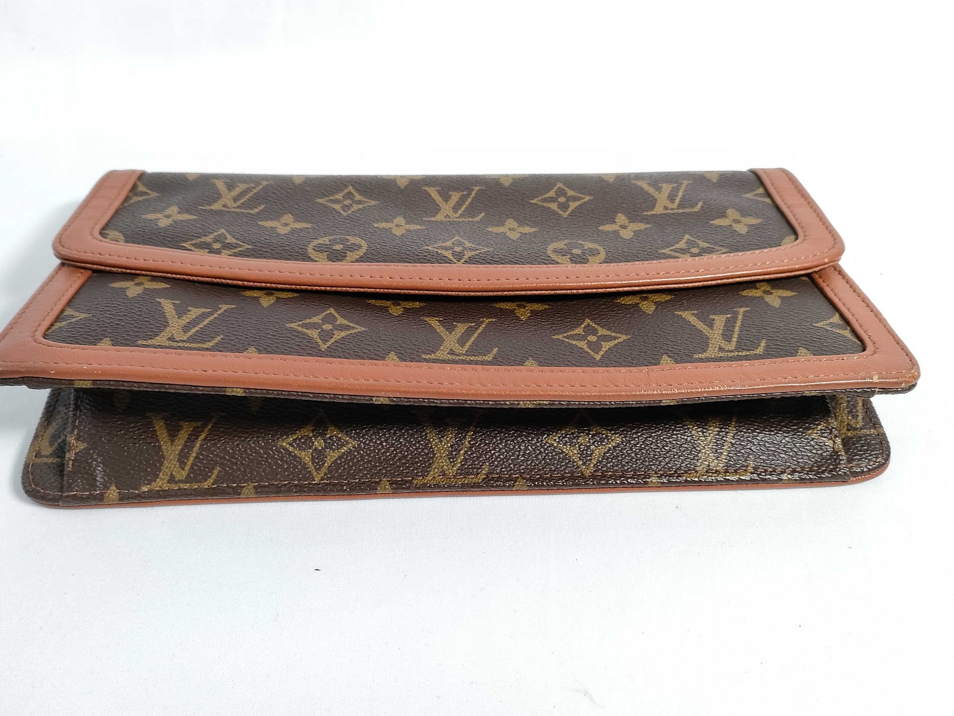 LOUIS VUITTON RFID verification failed 843 Monogram LV Monogram Handbag Second Bag