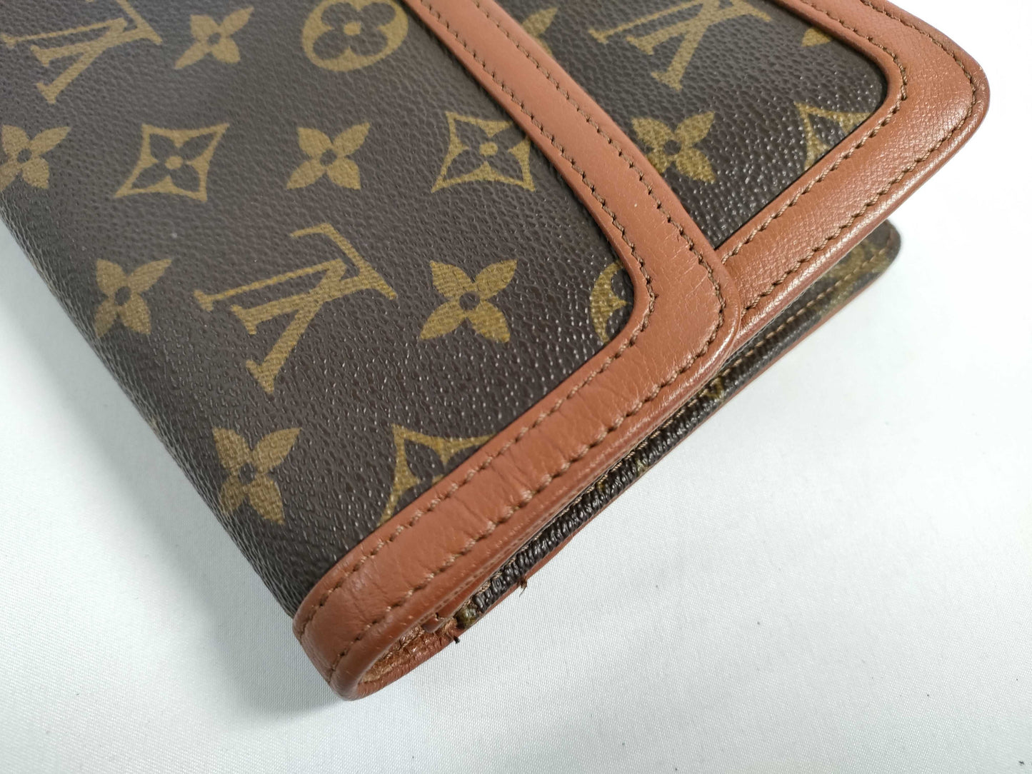 LOUIS VUITTON RFID verification failed 843 Monogram LV Monogram Handbag Second Bag