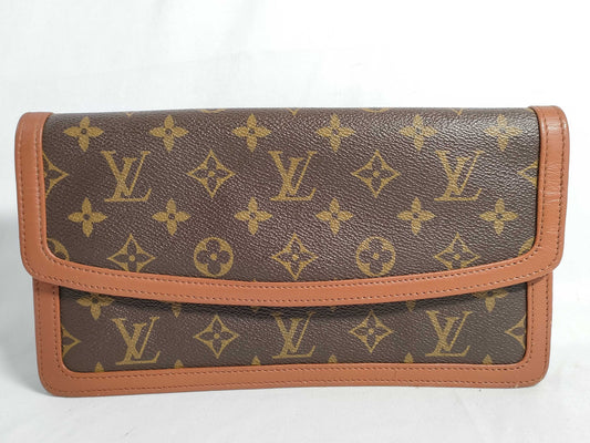 LOUIS VUITTON RFID verification failed 843 Monogram LV Monogram Handbag Second Bag