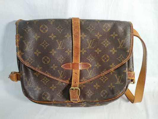 LOUIS VUITTON RFID verification failed. AR1905 Monogram LV M42256 Monogram Louis Vuitton Monogram Saumur 30 M42256 AR1905 Shoulder Bag.