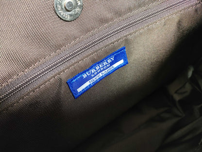 BURBERRY Blue Label Nova Check Leather Handbag