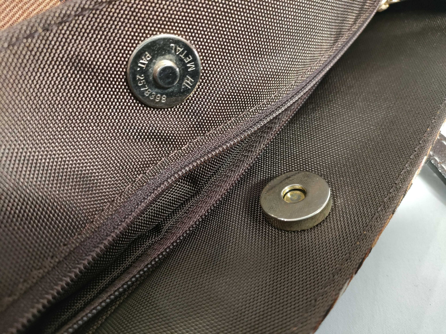 BURBERRY Blue Label Nova Check Leather Handbag