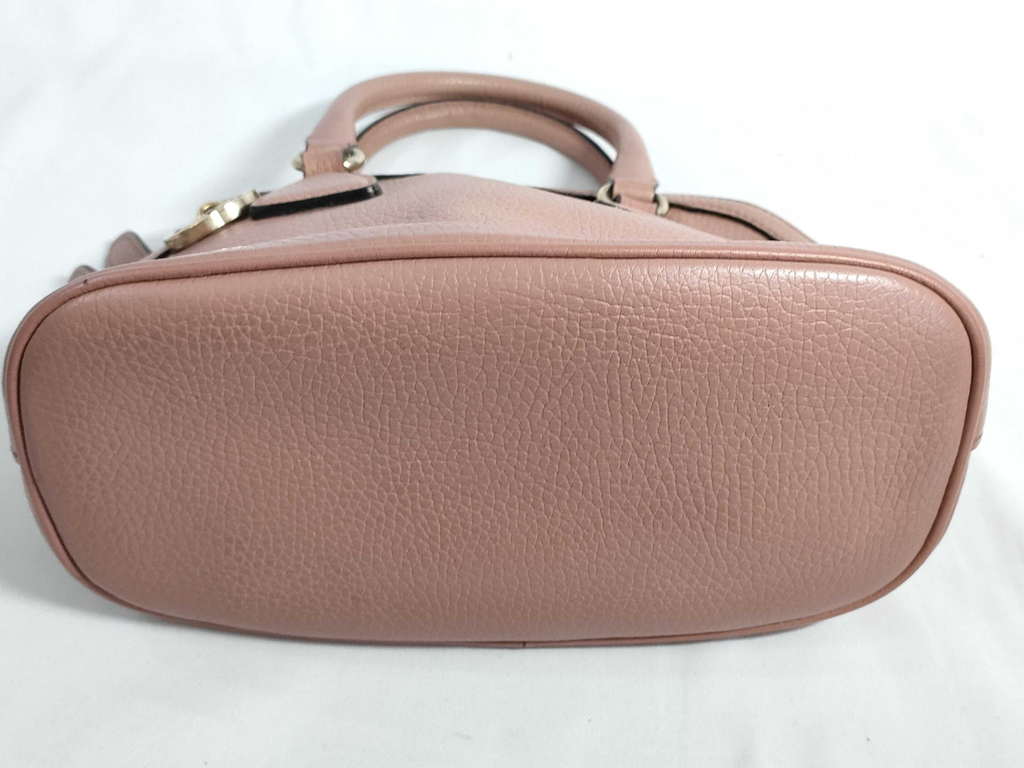 GUCCI GG Charm 2-Way Shoulder Bag/Handbag Leather Women's Pink Light Pink Handbag
