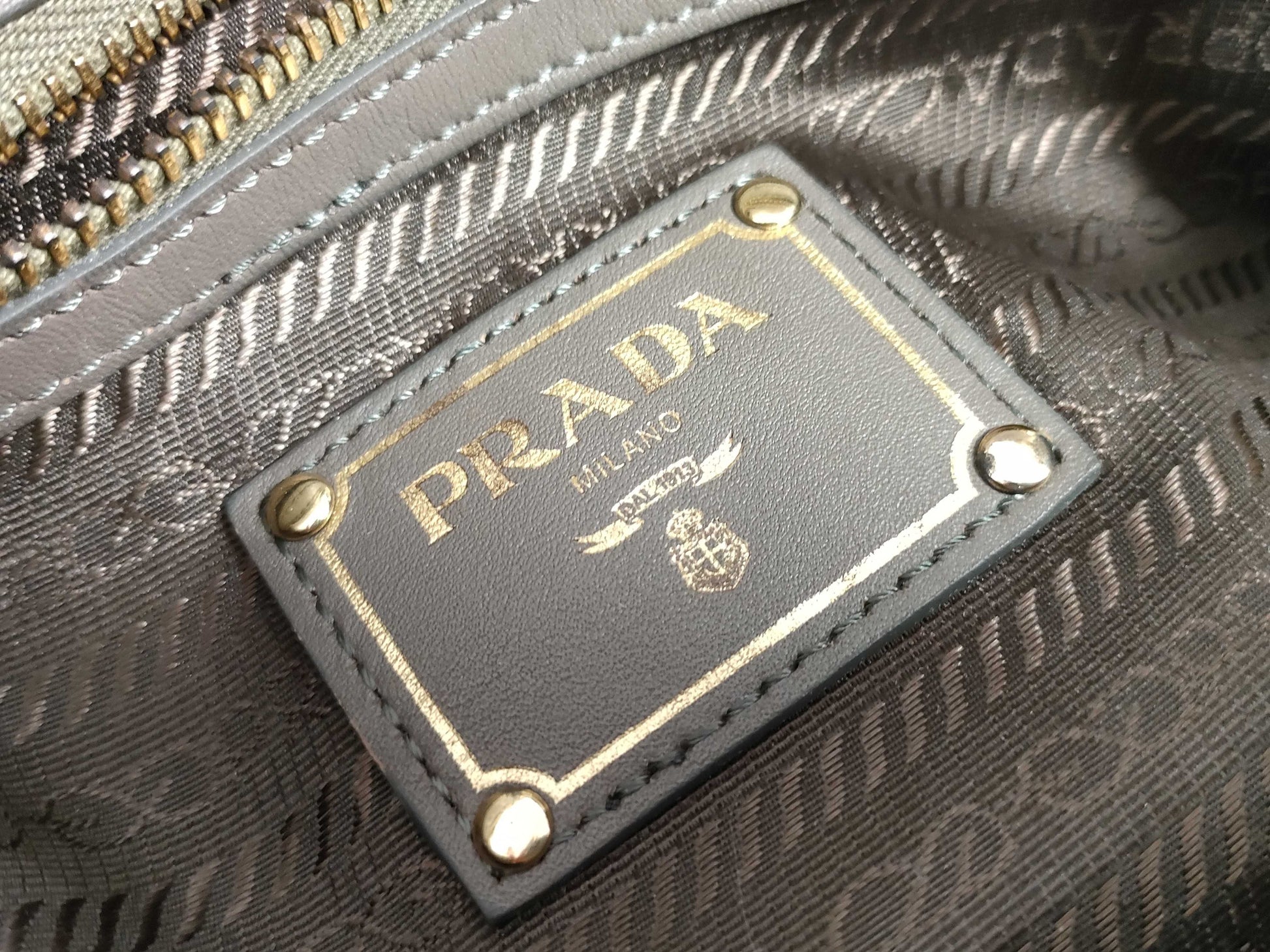 PRADA PRADA Prada Gathered Handbag Shoulder Bag 2-Way Crossbody Shoulder Handbag