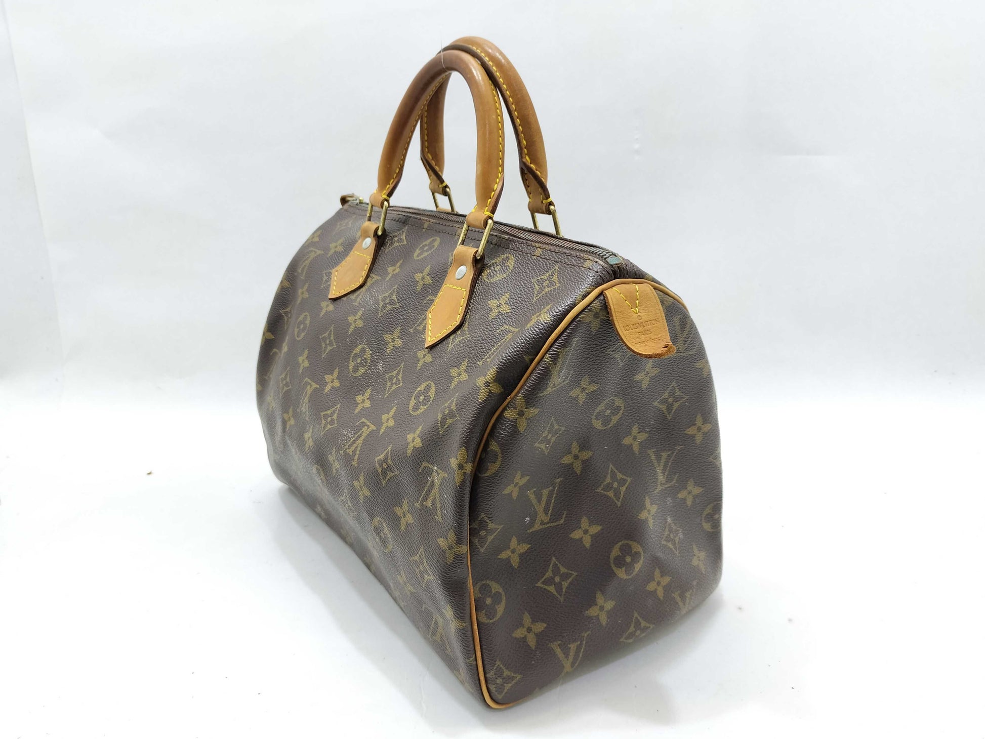 LOUIS VUITTON Monogram LV Monogram Speedy Handbag Handbag