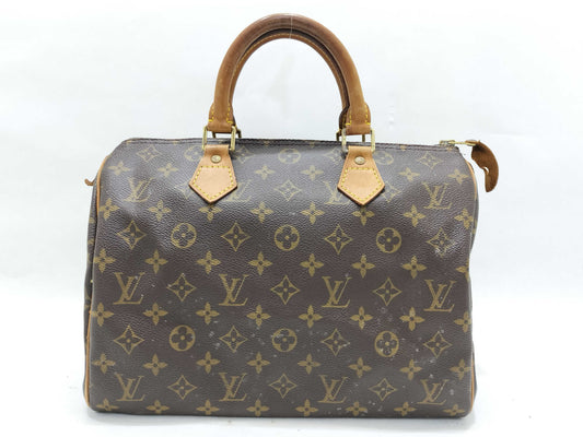 LOUIS VUITTON Monogram LV Monogram Speedy Handbag Handbag