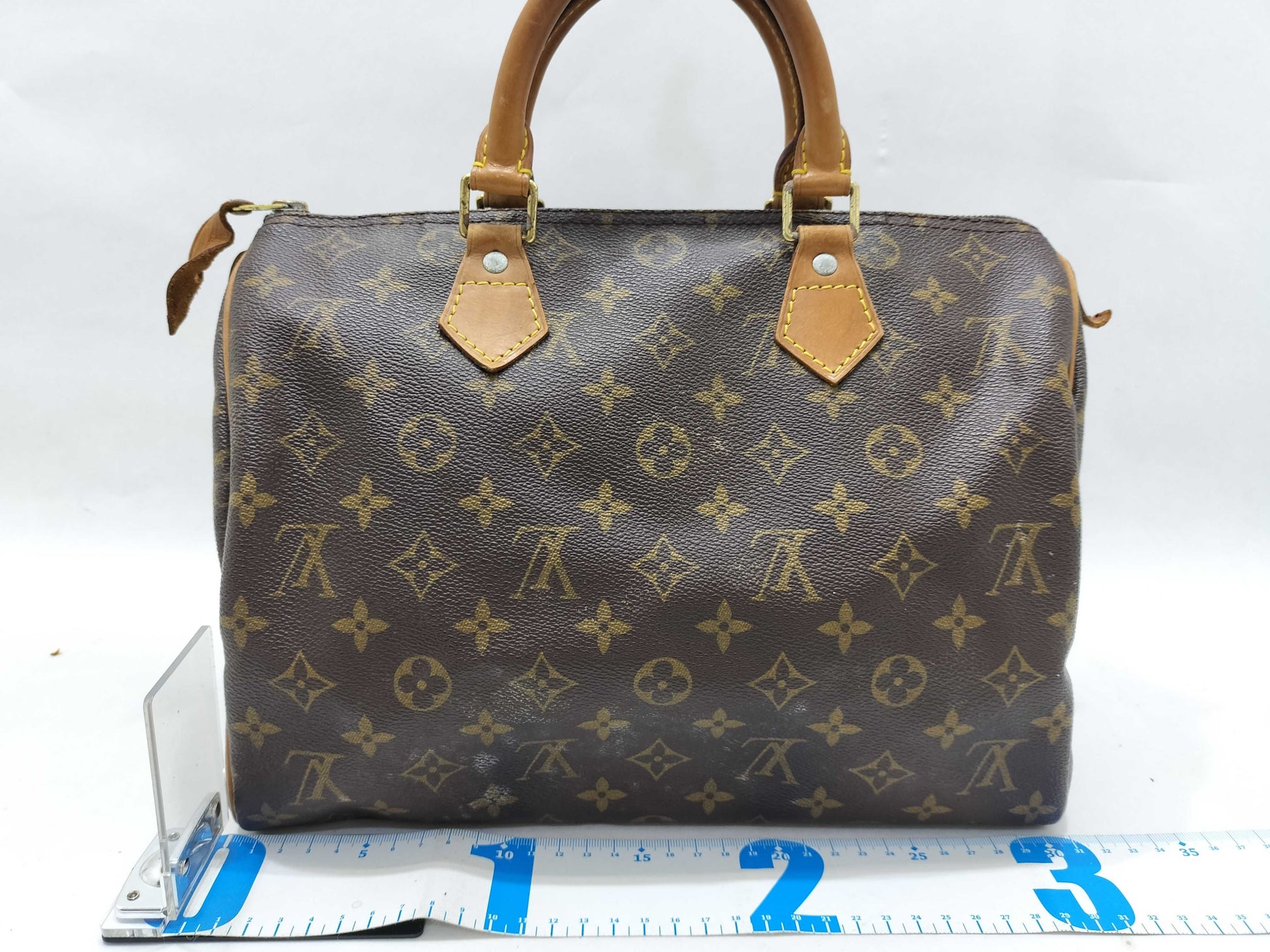 LOUIS VUITTON Monogram LV Monogram Speedy Handbag Handbag