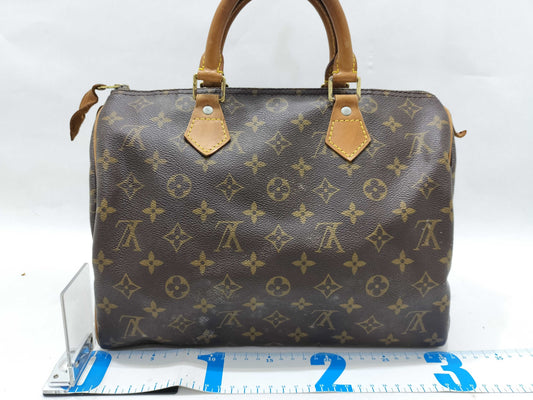 LOUIS VUITTON Monogram LV Monogram Speedy Handbag Handbag