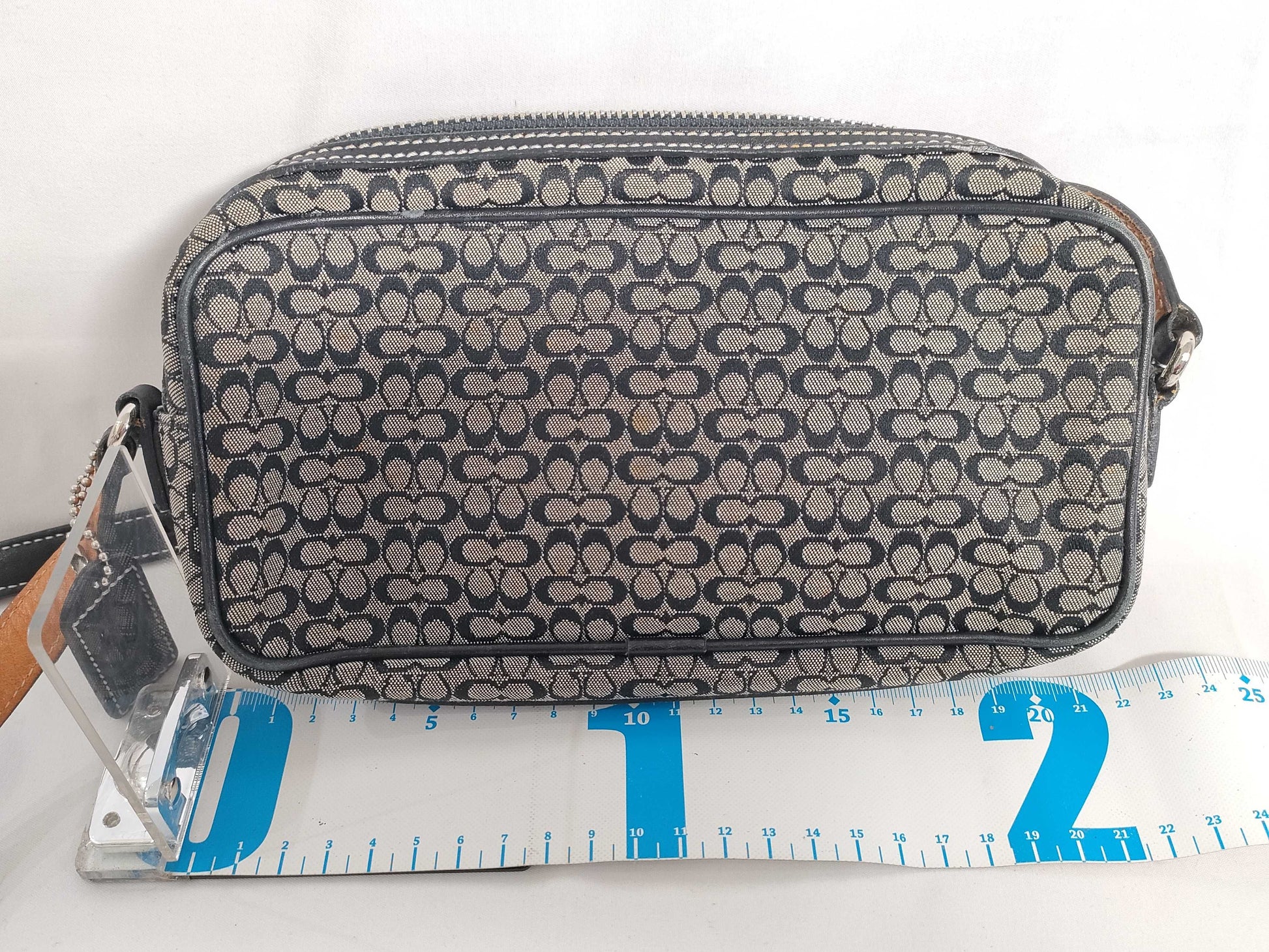 COACH Micro Signature Shoulder Bag
