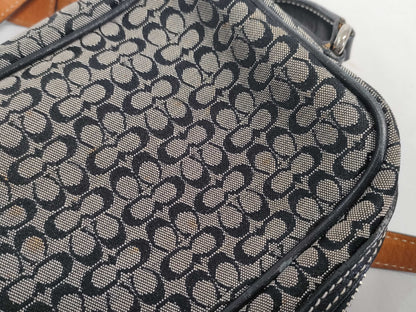 COACH Micro Signature Shoulder Bag