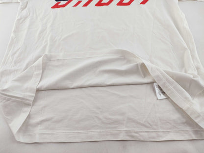 GUCCI GUCCI Short Sleeve T-Shirt Crew Neck G Logo Mirror Print T-Shirt