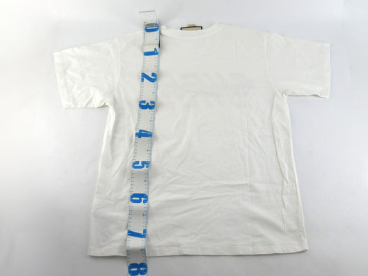 GUCCI GUCCI Short Sleeve T-Shirt Crew Neck G Logo Mirror Print T-Shirt
