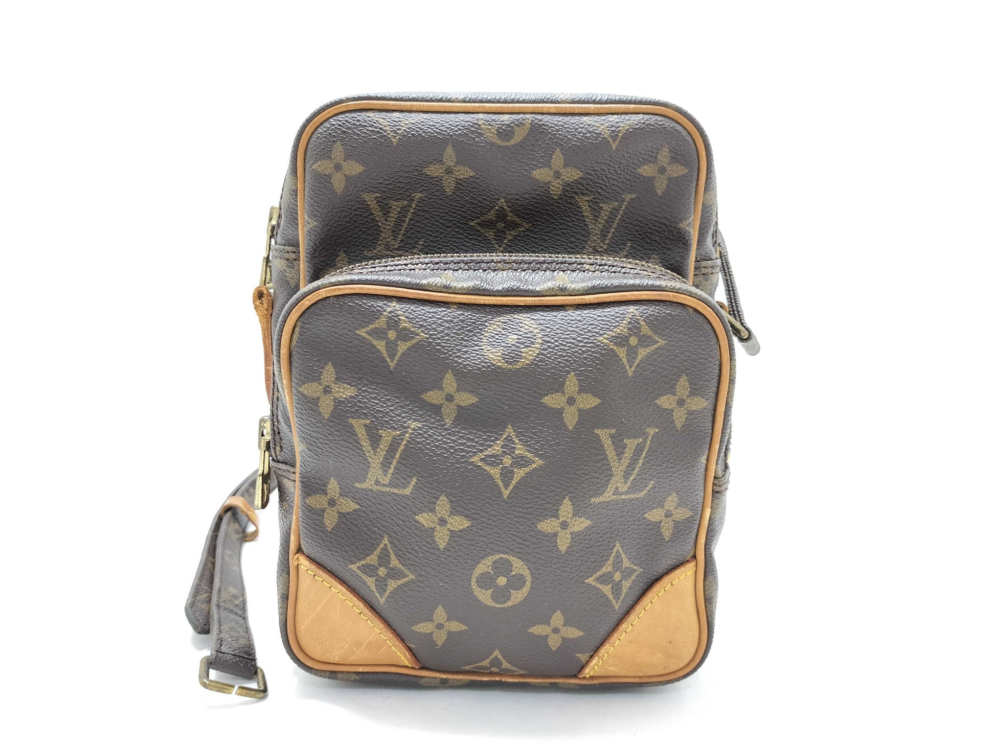 LOUIS VUITTON TH 0911 Monogram LV Monogram Shoulder Bag Amazon PM Shoulder Bag