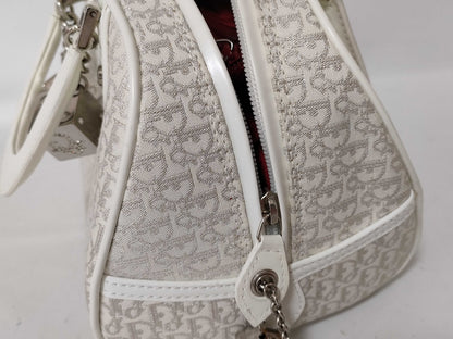 Dior Trotter Glitter Handbag with Dice Charm