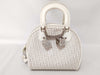 Dior Trotter Glitter Handbag with Dice Charm