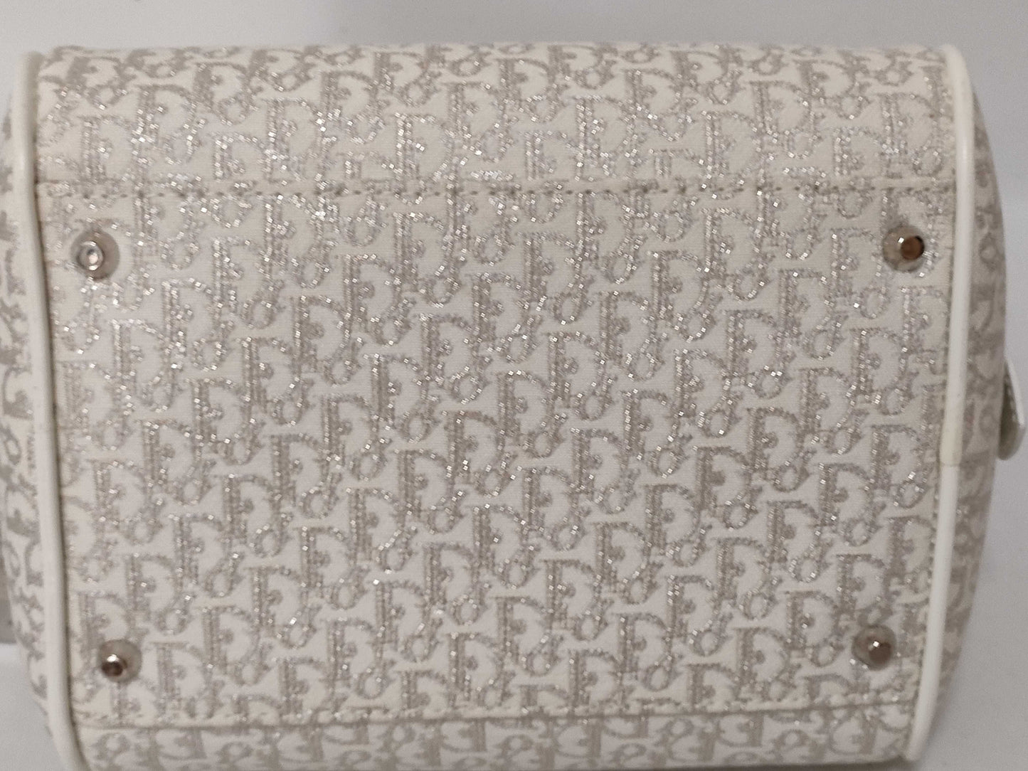 Dior Trotter Glitter Handbag with Dice Charm