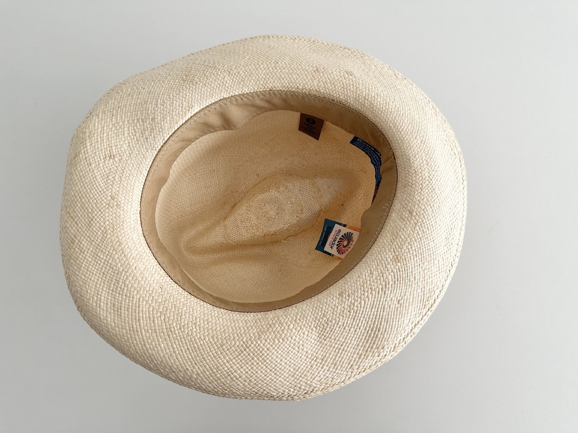 Ecua-Andino Hats Panama Hat, Made in Ecuador, Size Small, Other Accessories