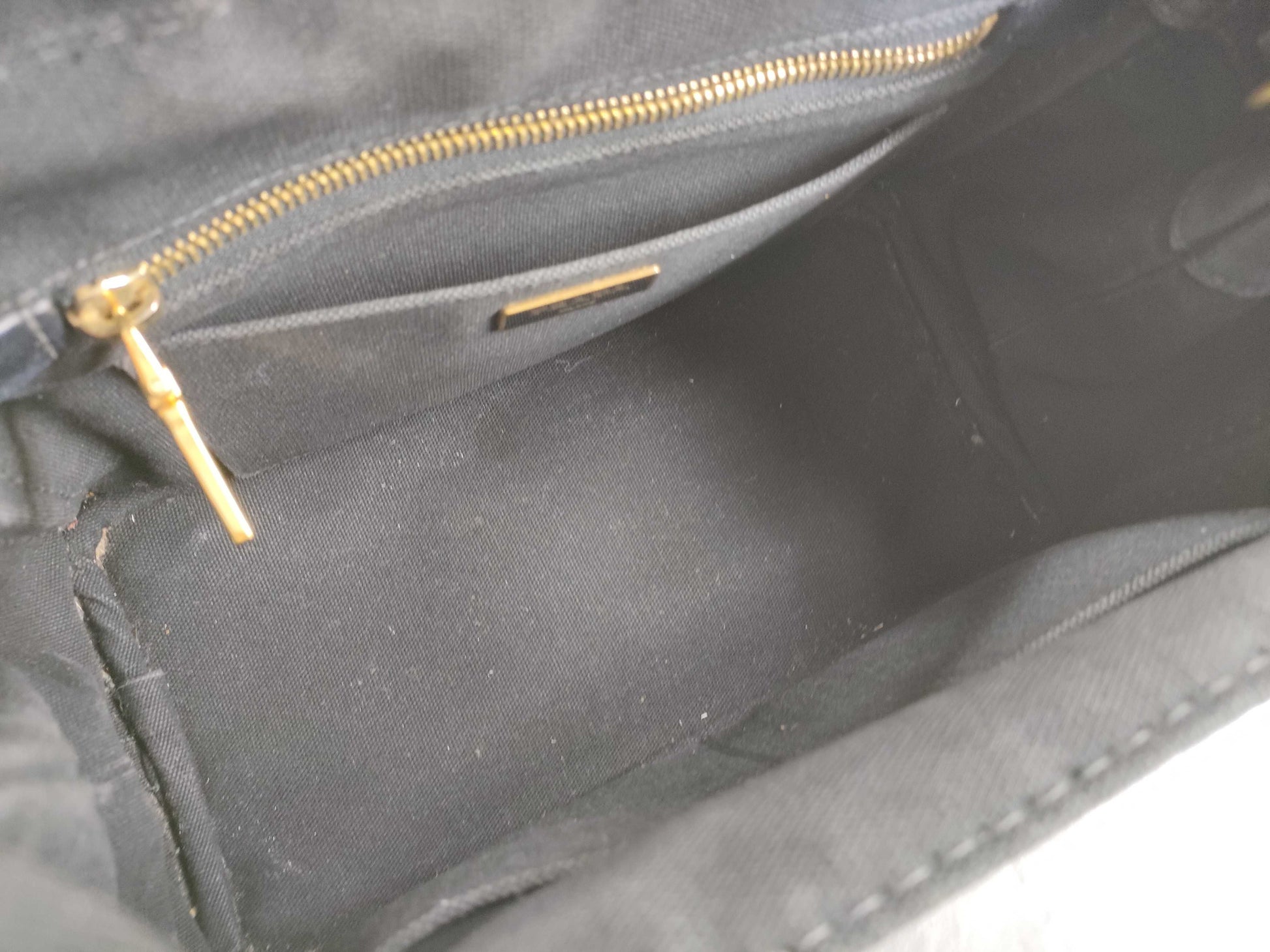 PRADA PRADA Canapa 2-way shoulder bag, black tote bag