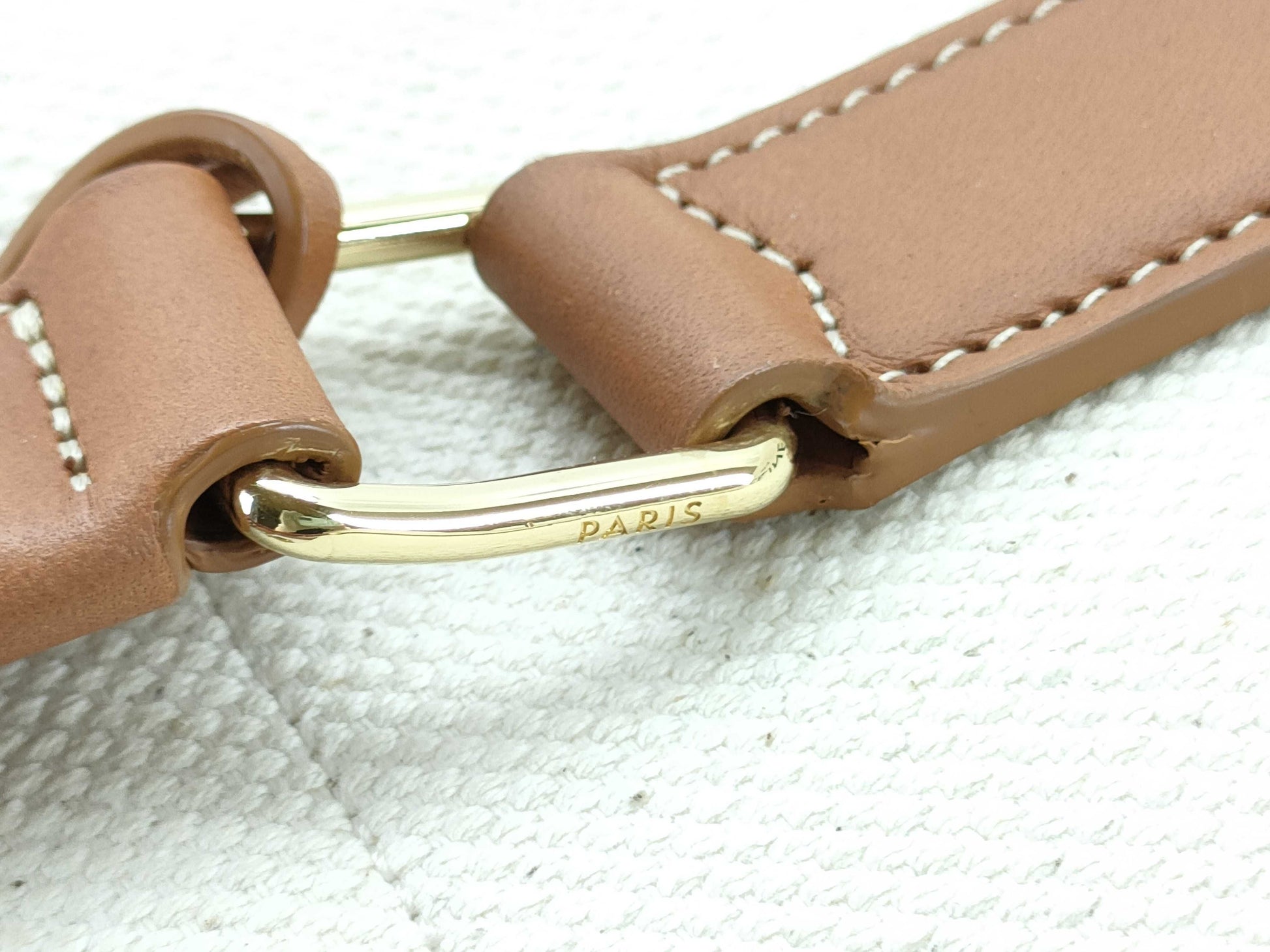 CELINE Horizontal Cabas Canvas Tote Bag with Key
