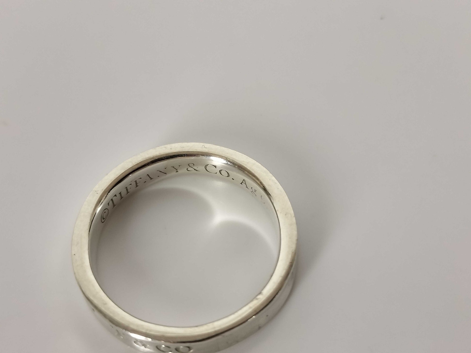 Tiffany & Co. Tiffany Ring Narrow 1837 Silver 925 Ring