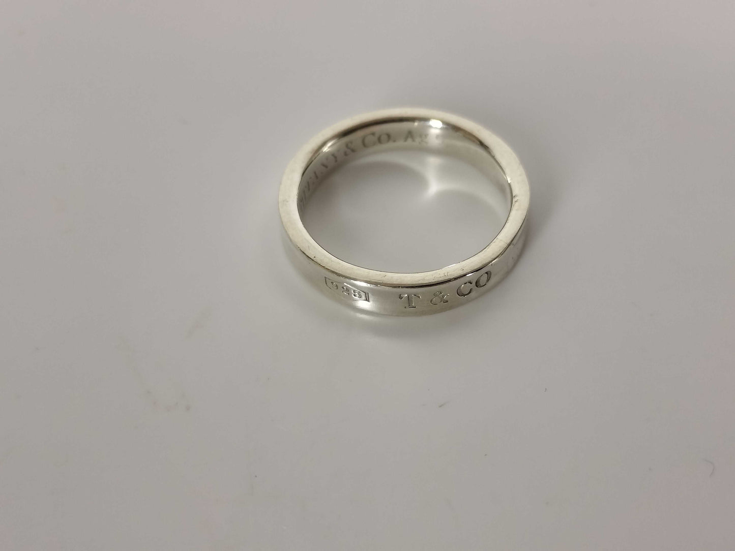 Tiffany & Co. Tiffany Ring Narrow 1837 Silver 925 Ring