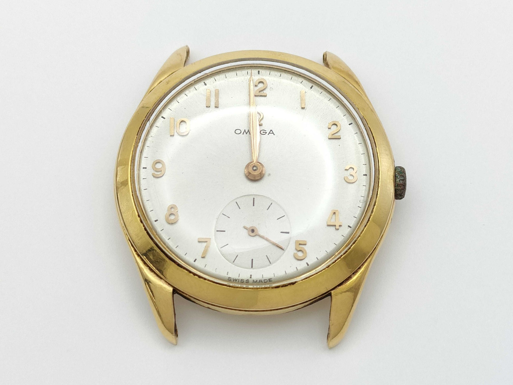 OMEGA Small Second 265 Manual Winding Unmoving 18K Gold Men's Watch
