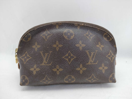 LOUIS VUITTON RFID verification failed. Serial number verification failed. Monogram Louis Vuitton Cosmetic Pouch.