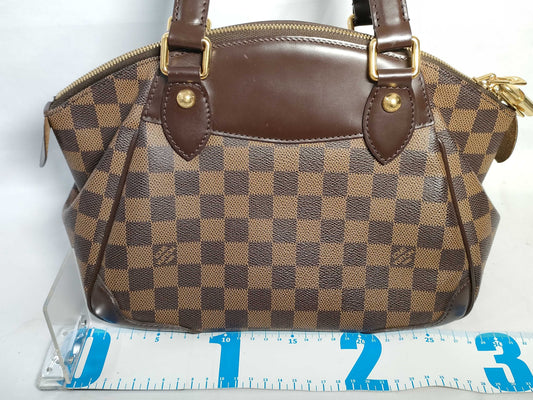 LOUIS VUITTON RFID verification failed. DU0190 Damier LOUIS VUITTON N41117 Damier Verona PM handbag.